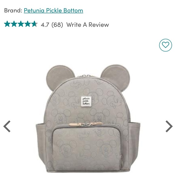 Petunia Pickle Bottom Handbags - Petunia Pickle Bottom Disney Mickey Mouse